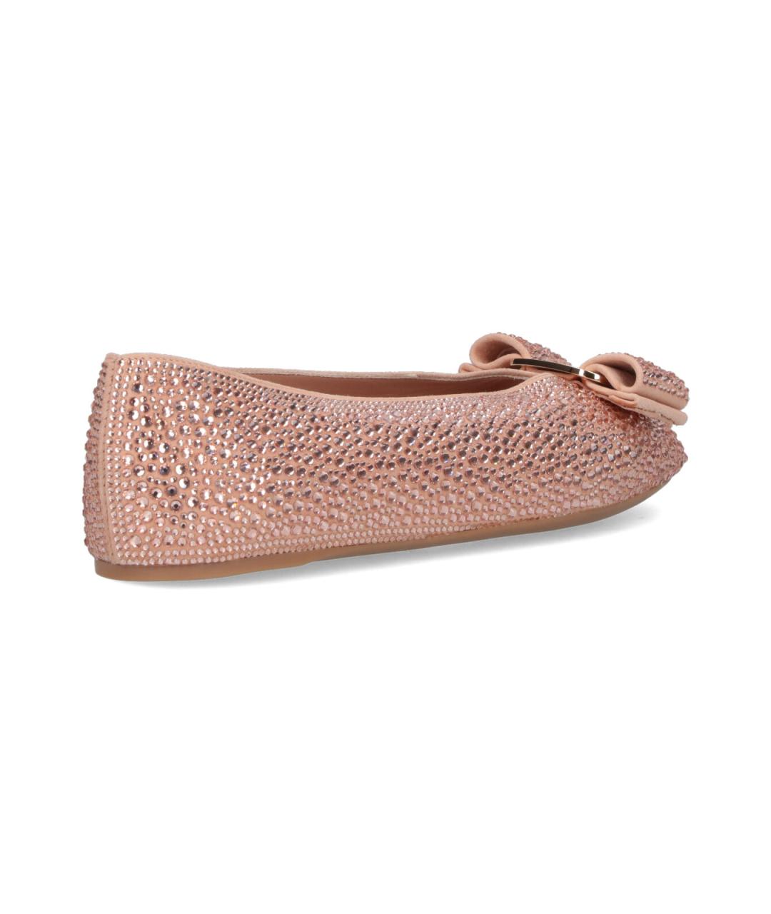FERRAGAMO Розовые кожаные балетки, фото 4