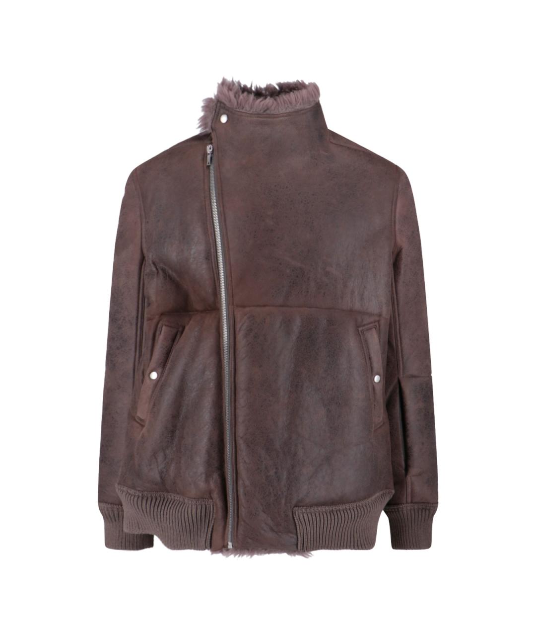 RICK OWENS Мульти кожаная куртка, фото 1