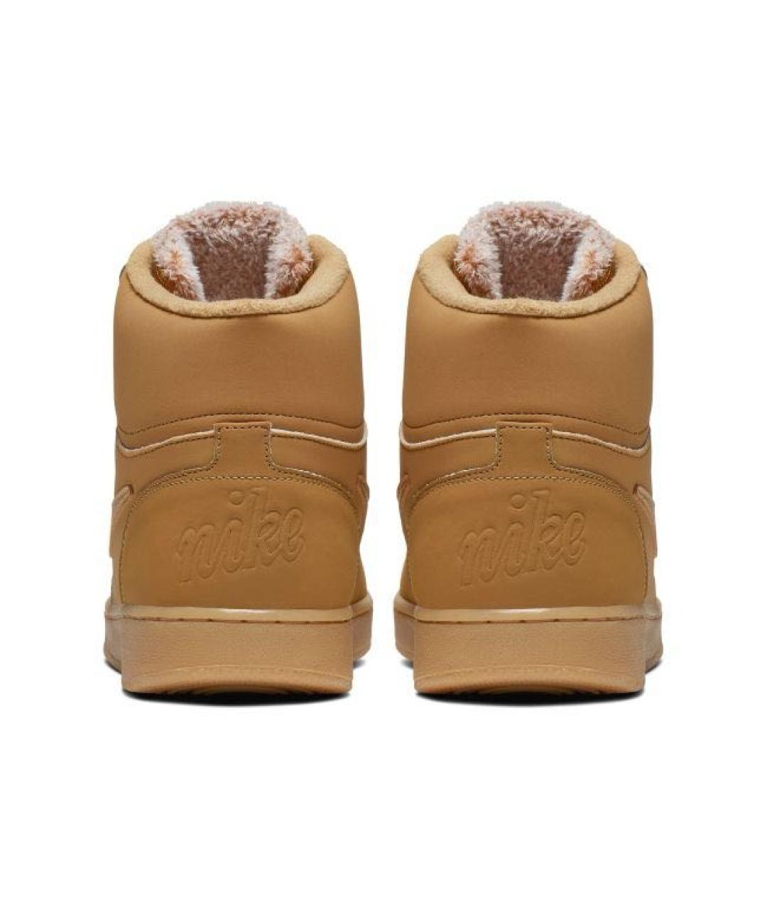 NIKE Горчичные высокие кроссовки / кеды, фото 4