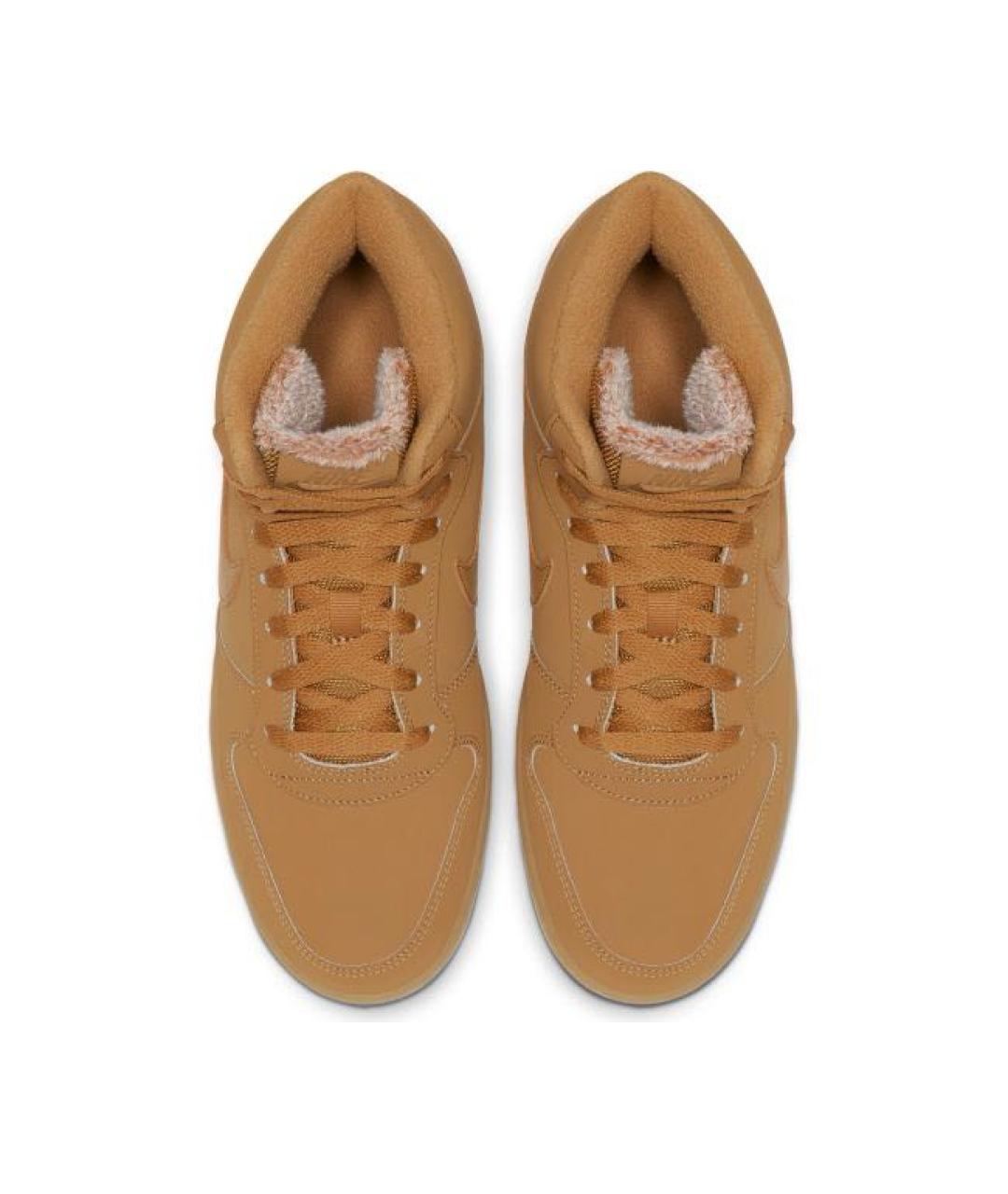 NIKE Горчичные высокие кроссовки / кеды, фото 3