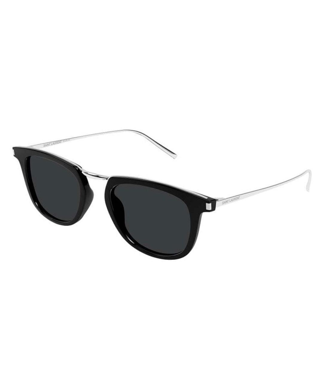 SAINT LAURENT Серебряные солнцезащитные очки, фото 1