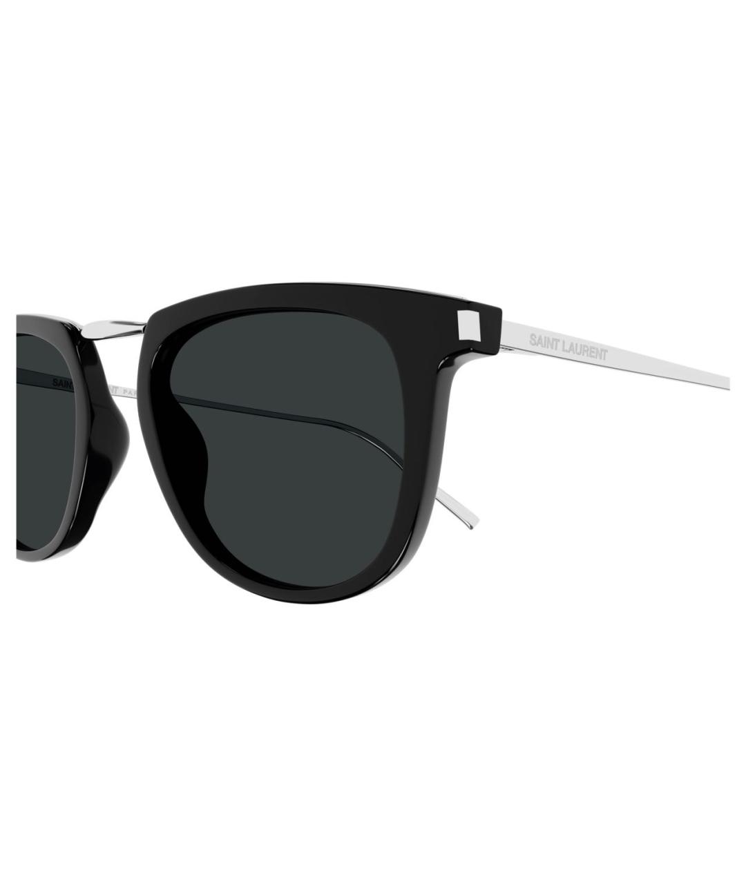 SAINT LAURENT Серебряные солнцезащитные очки, фото 3