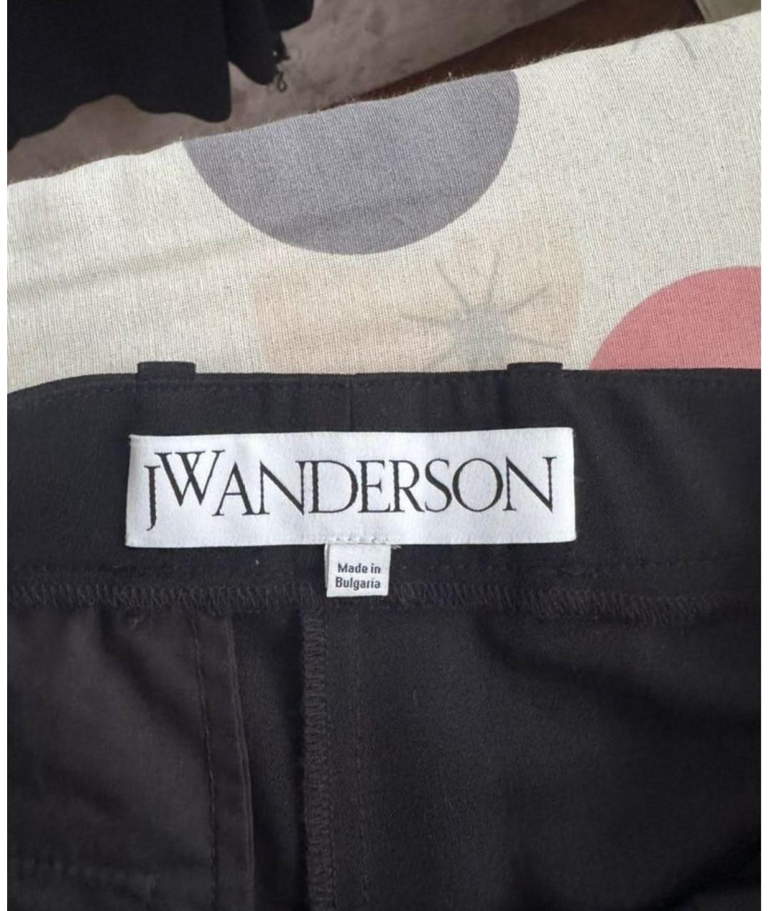 J.W.ANDERSON Черные шерстяные шорты, фото 5