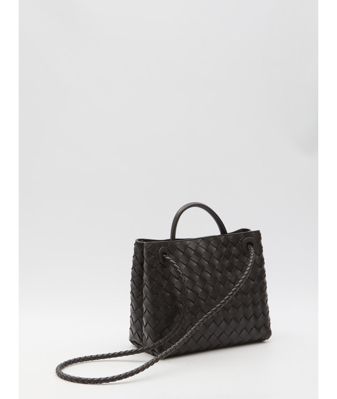 BOTTEGA VENETA Коричневая кожаная сумка тоут, фото 3