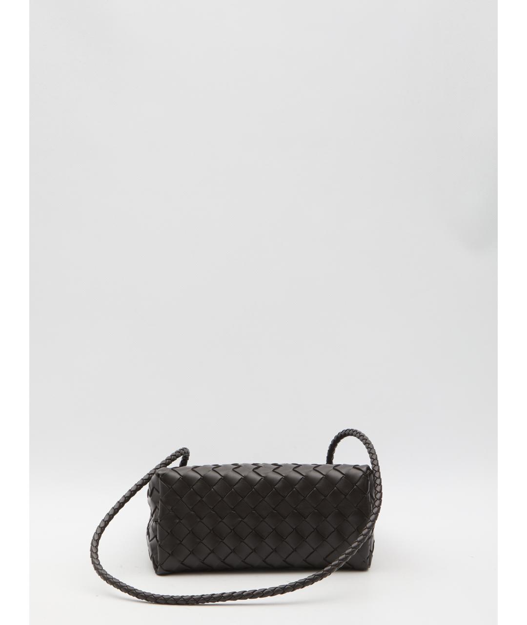 BOTTEGA VENETA Коричневая кожаная сумка тоут, фото 4