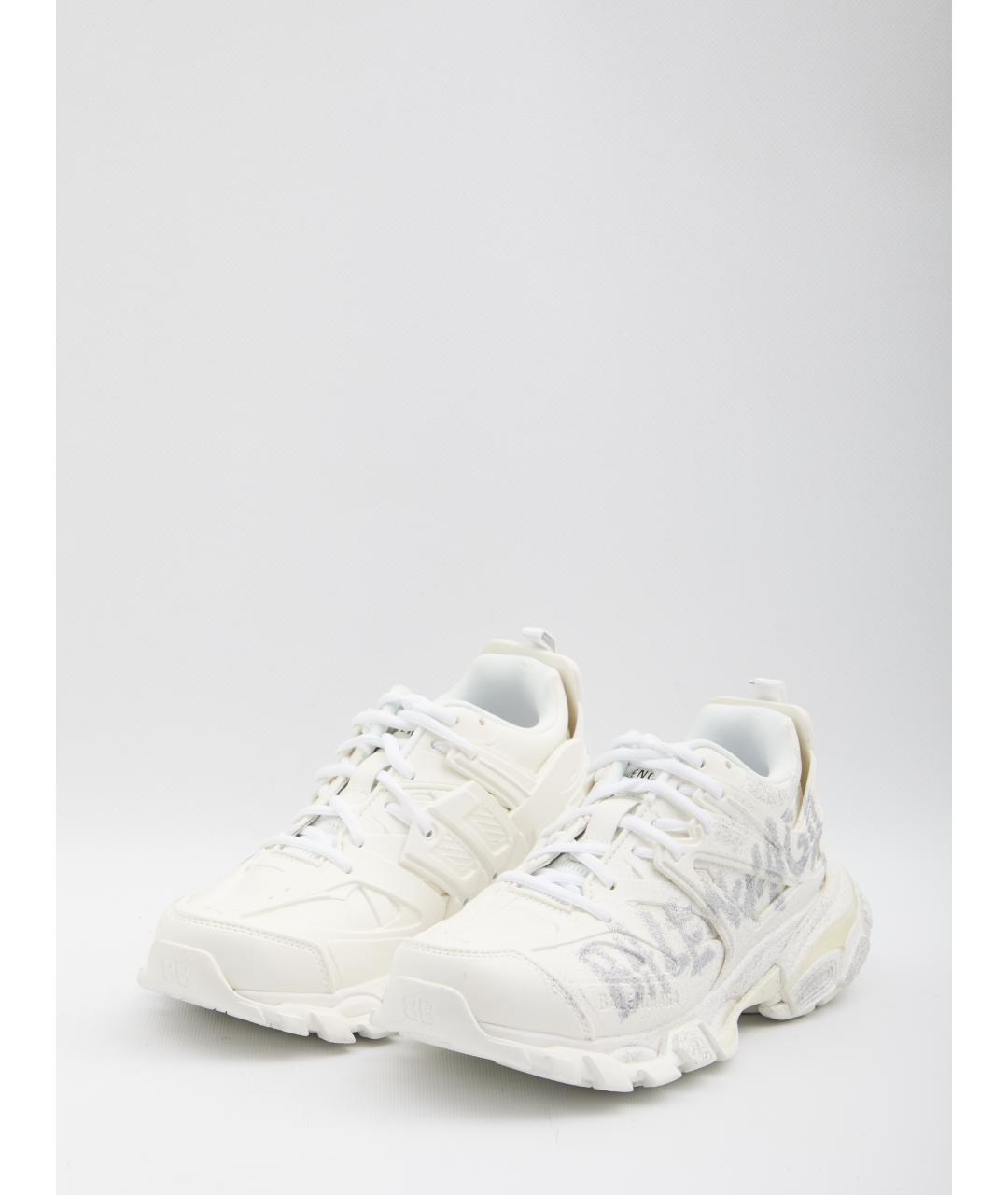 BALENCIAGA Белые синтетические кроссовки, фото 2