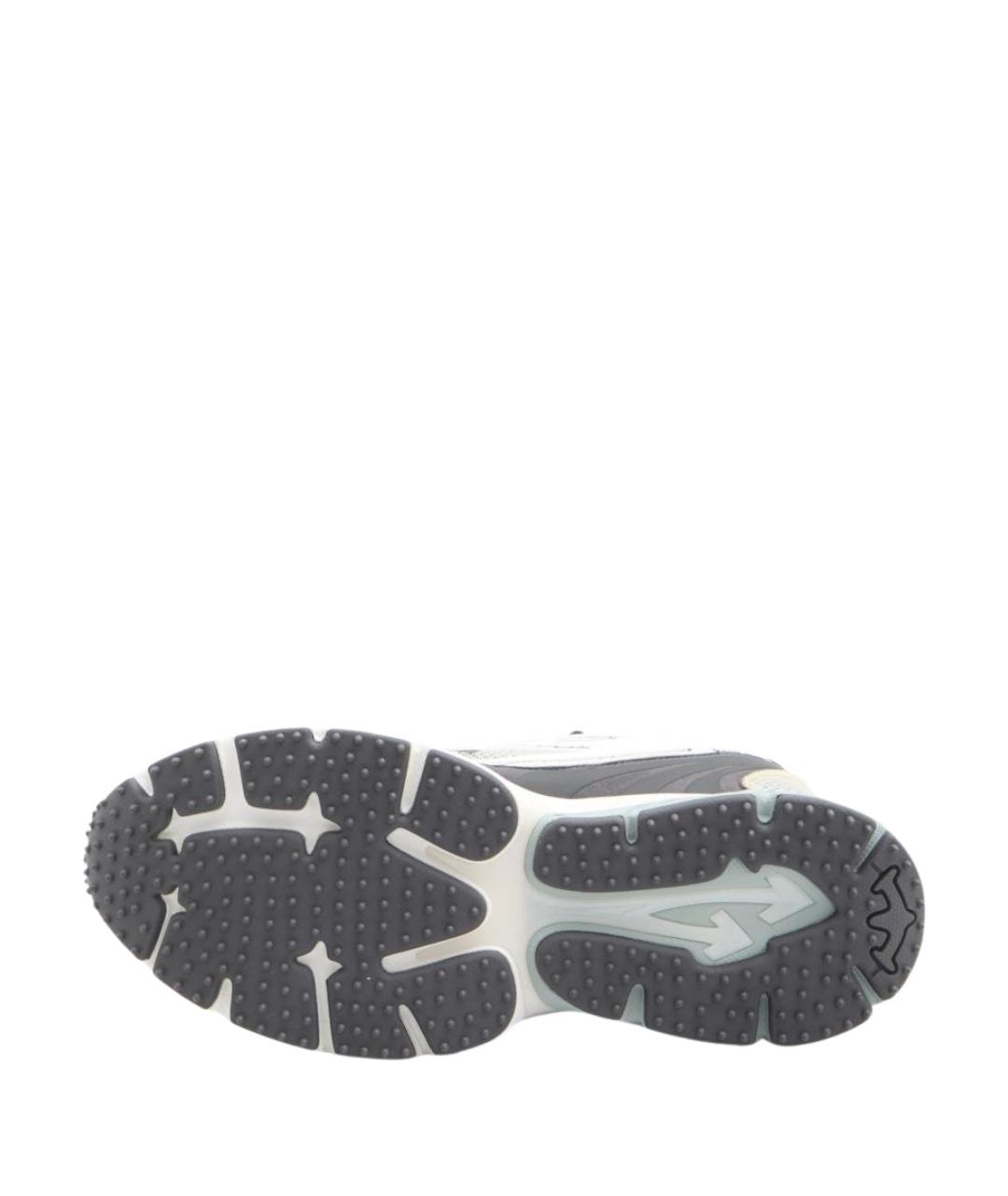 OFF-WHITE Серые низкие кроссовки / кеды, фото 4