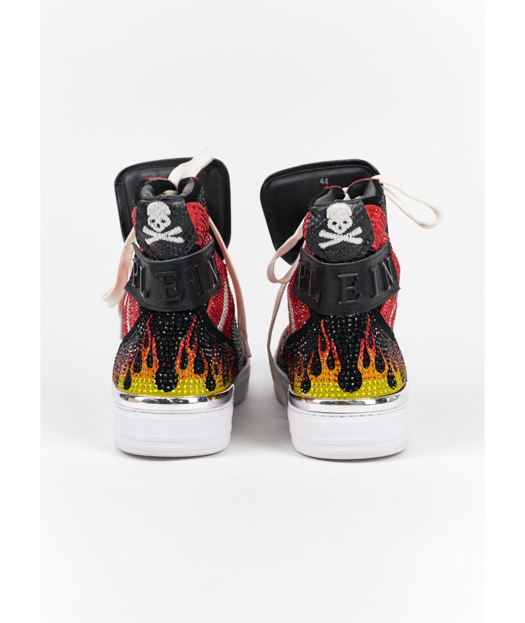PHILIPP PLEIN Мульти высокие кроссовки / кеды, фото 4