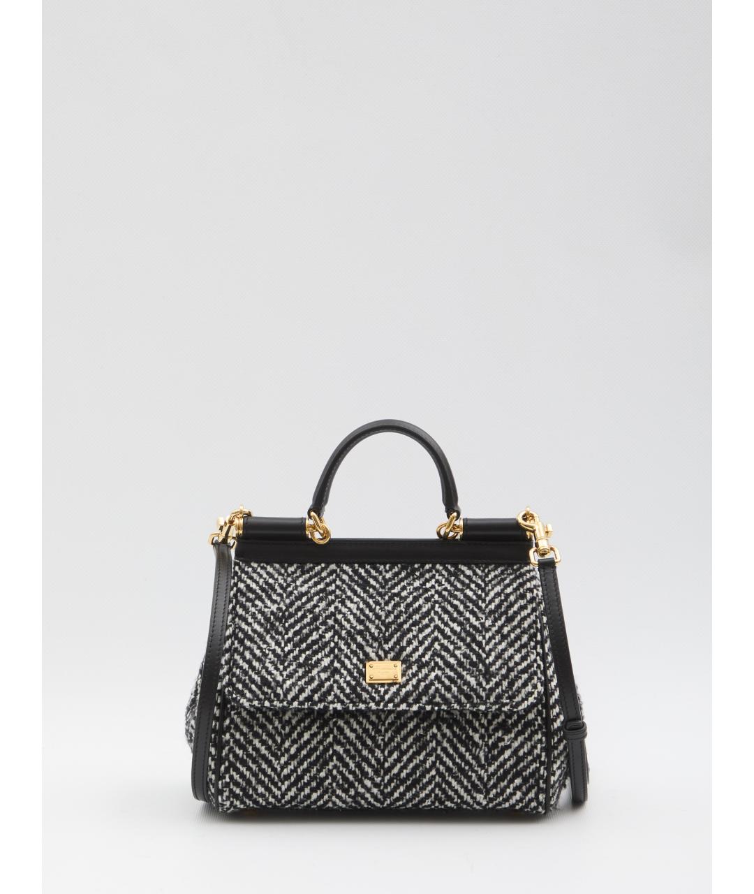 DOLCE&GABBANA Мульти тканевая сумка тоут, фото 5