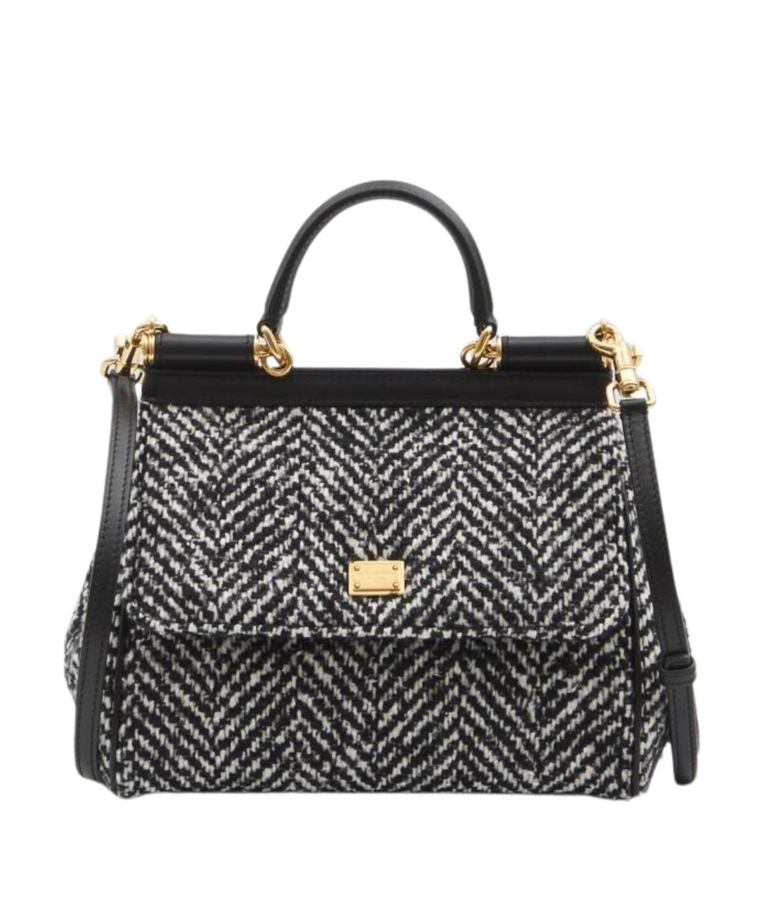 DOLCE&GABBANA Мульти тканевая сумка тоут, фото 1