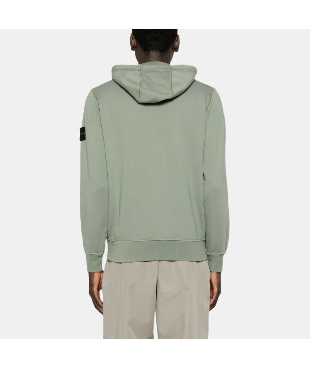 STONE ISLAND Зеленая куртка, фото 4