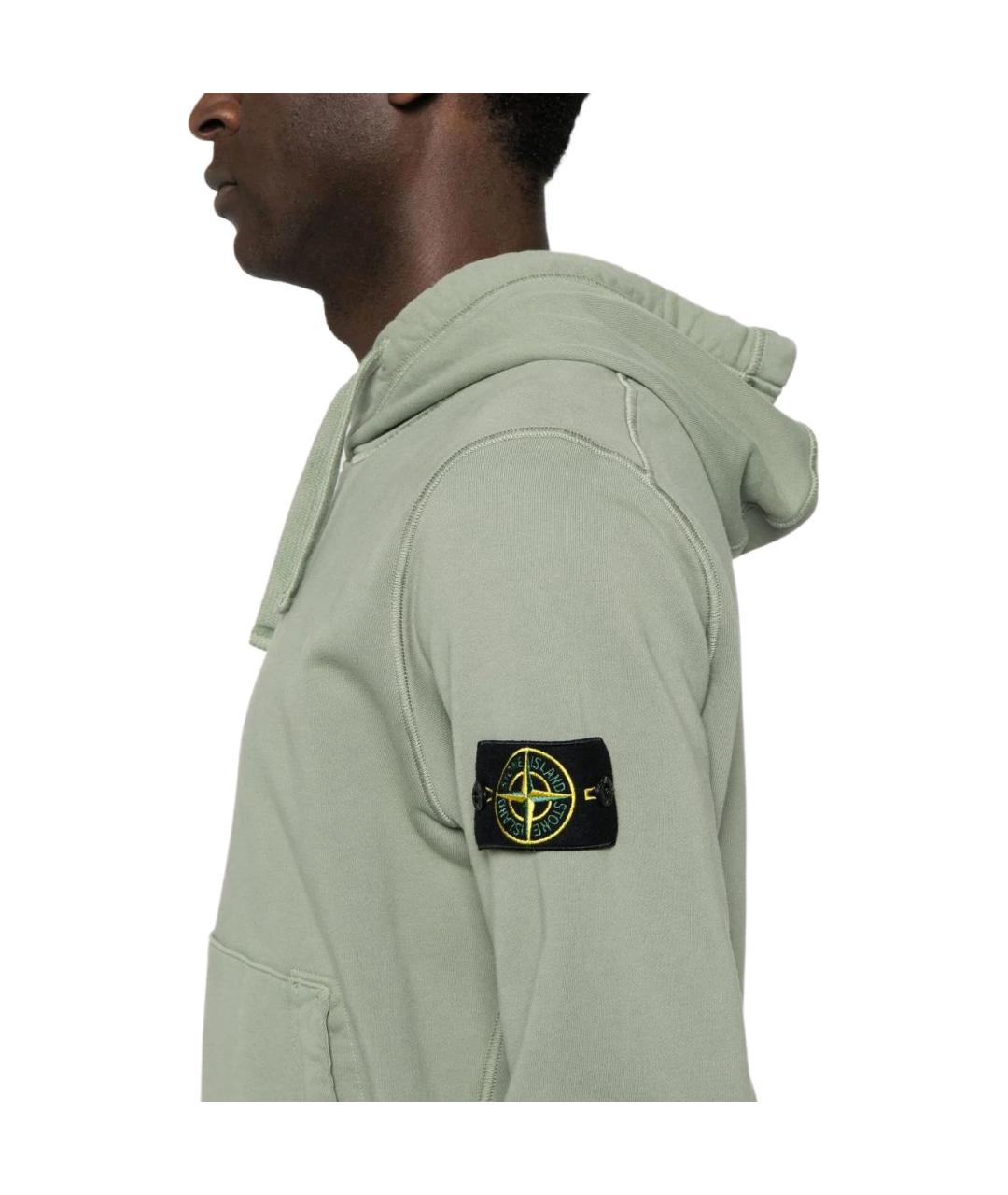 STONE ISLAND Зеленая куртка, фото 5