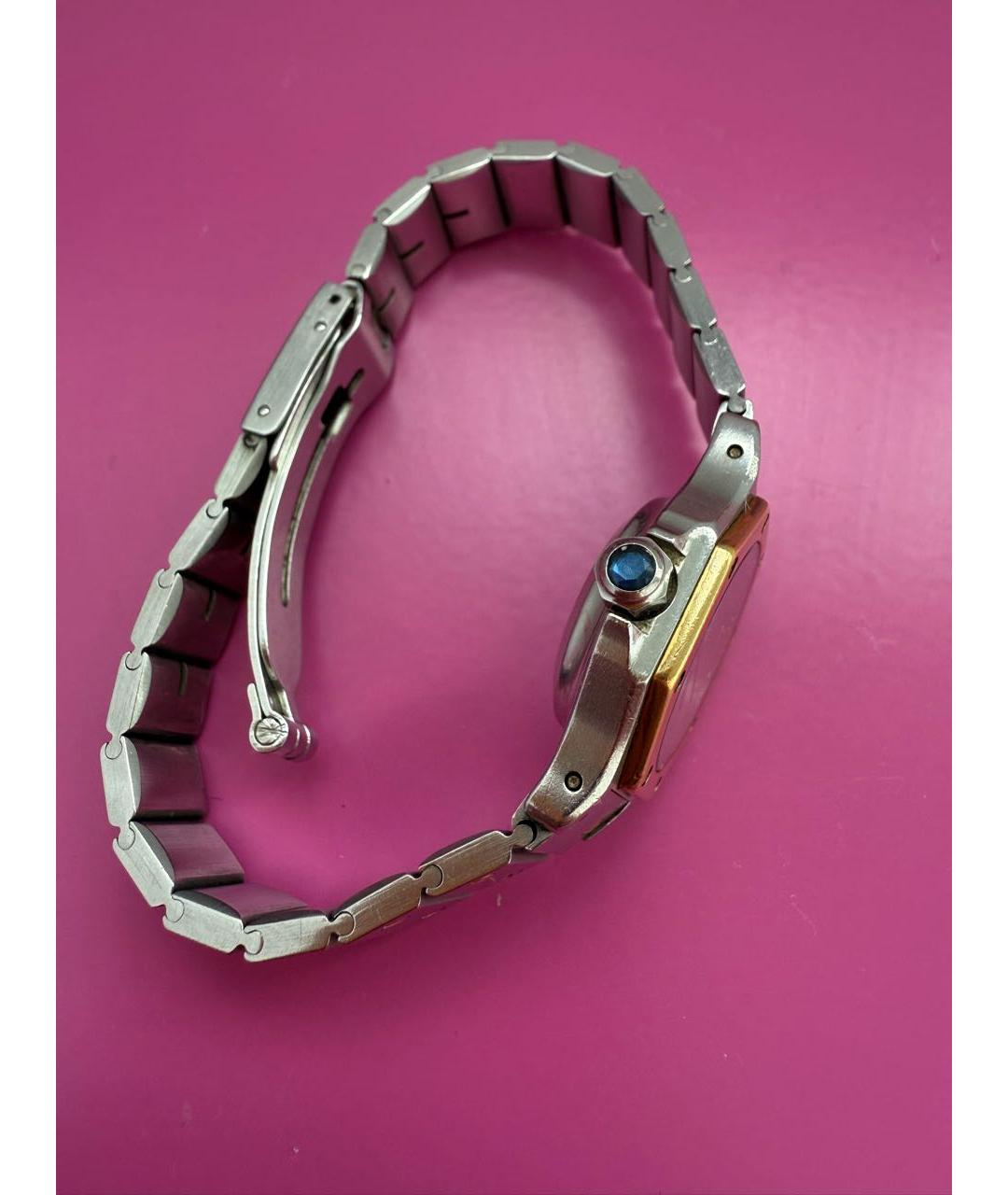CARTIER Серебряные часы из желтого золота, фото 3