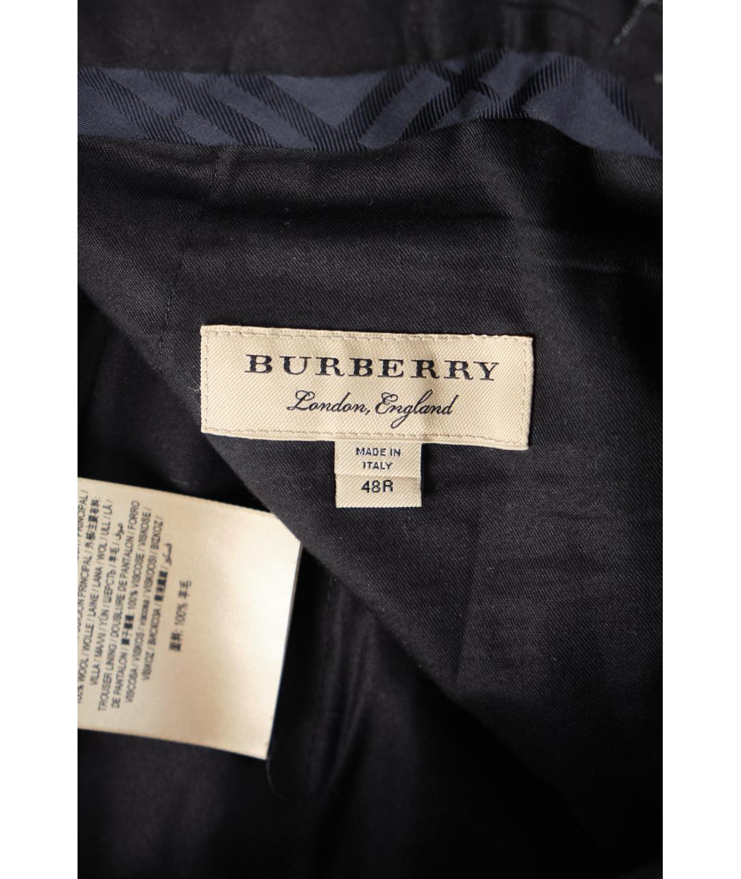 BURBERRY Серый костюм-тройка, фото 6