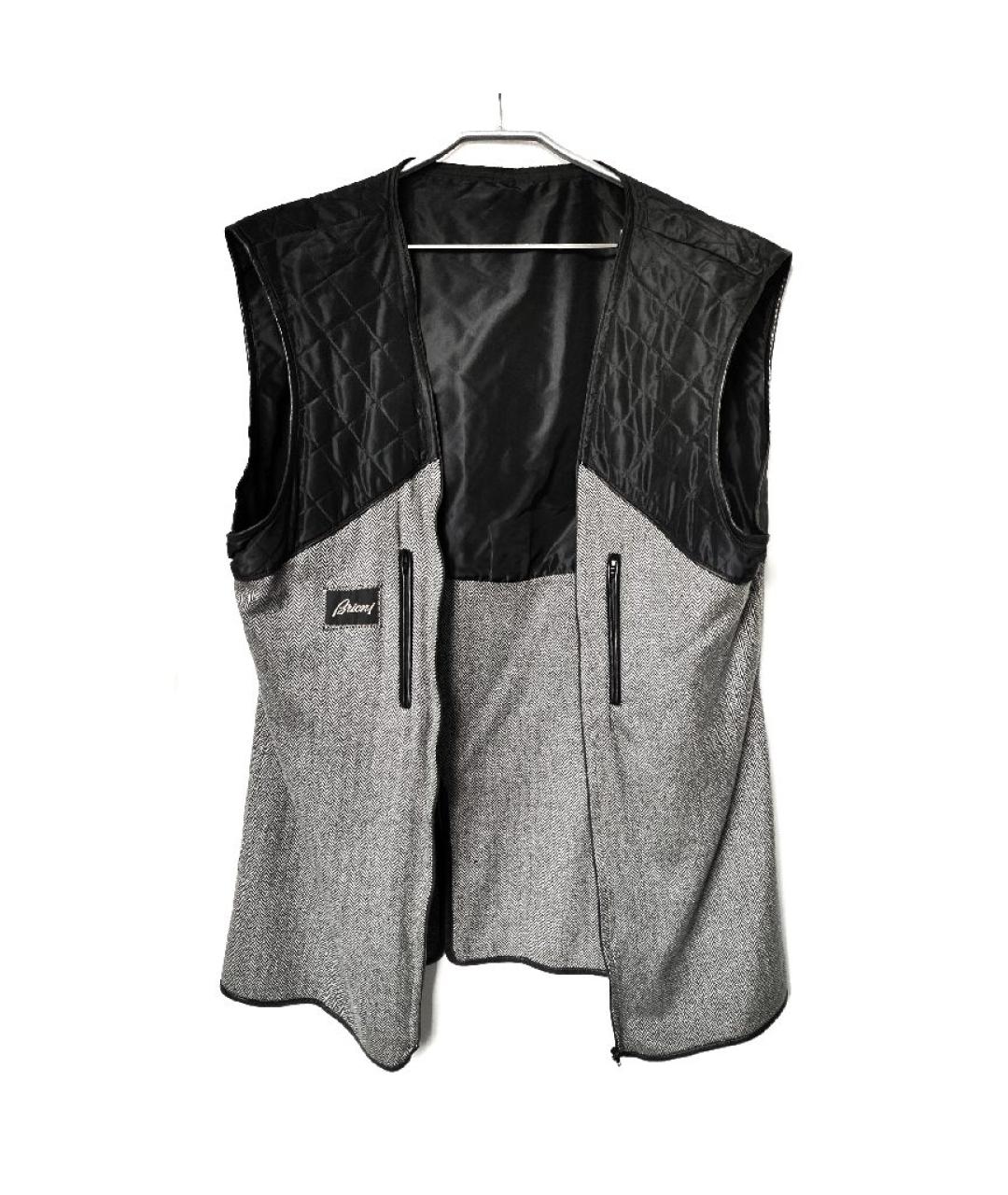BRIONI Черная шелковая куртка, фото 4