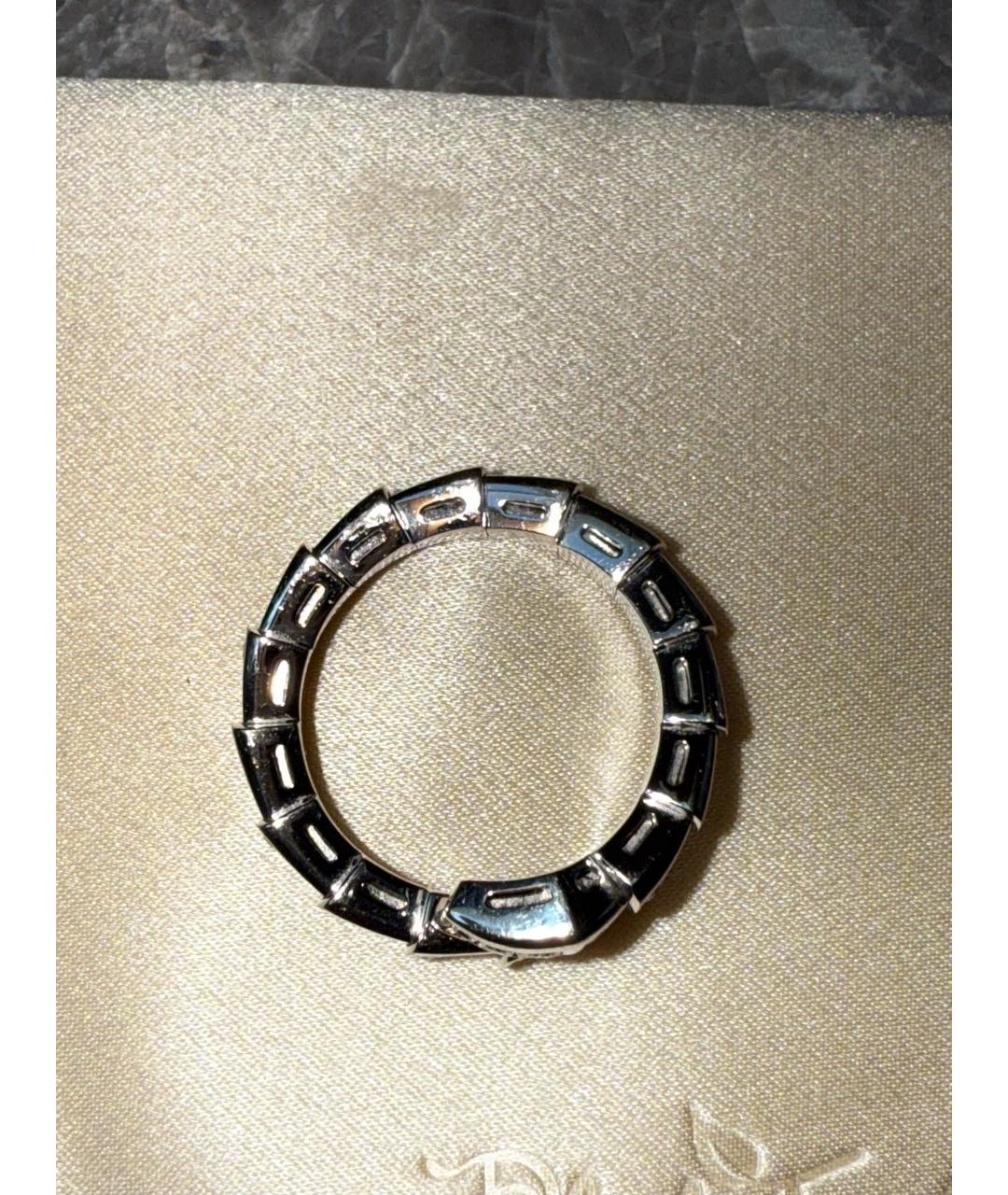 BVLGARI Серебряное кольцо из белого золота, фото 7