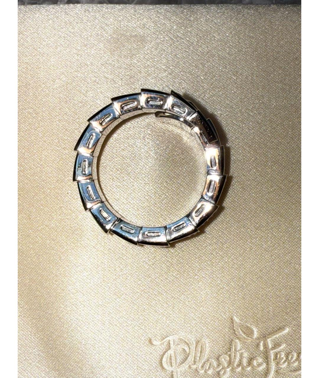 BVLGARI Серебряное кольцо из белого золота, фото 6