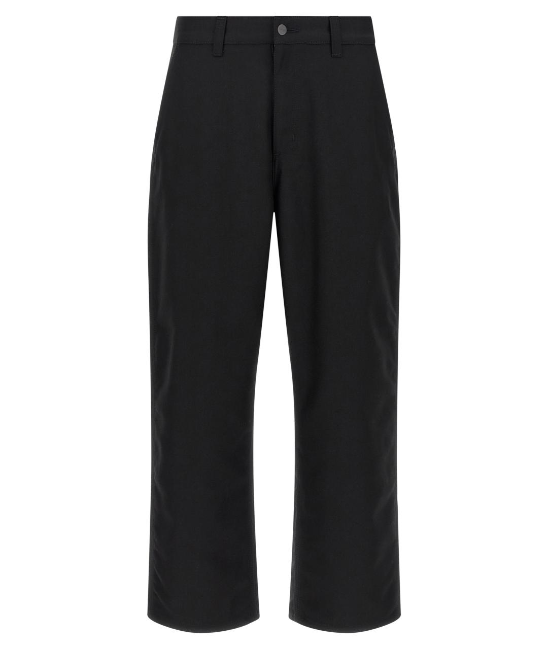 CARHARTT WIP Черные полиэстеровые повседневные брюки, фото 1