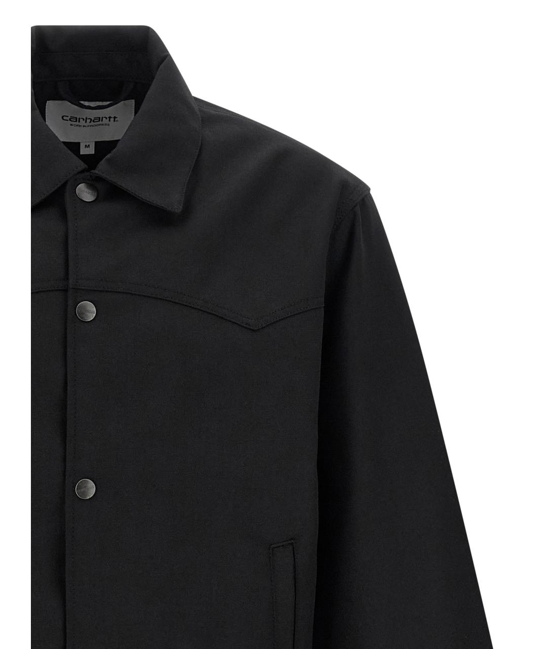 CARHARTT WIP Черная полиэстеровая куртка, фото 3
