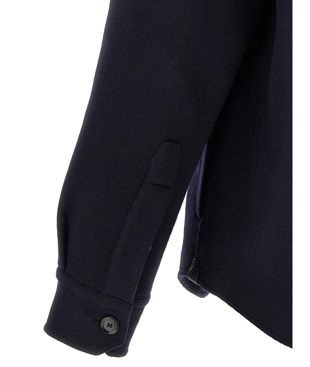 BRIONI Темно-синяя шерстяная куртка, фото 4
