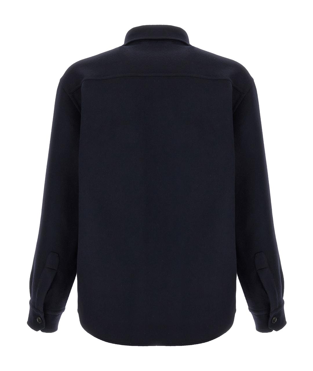BRIONI Темно-синяя шерстяная куртка, фото 2
