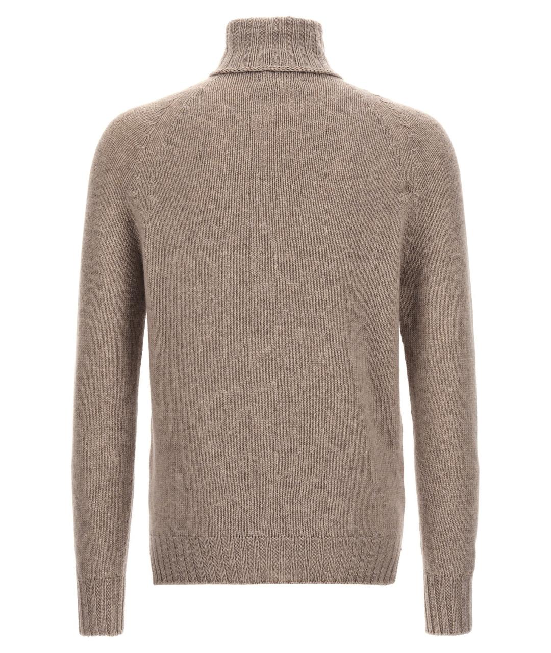 MA'RY'YA Бежевая шерстяная водолазка, фото 2