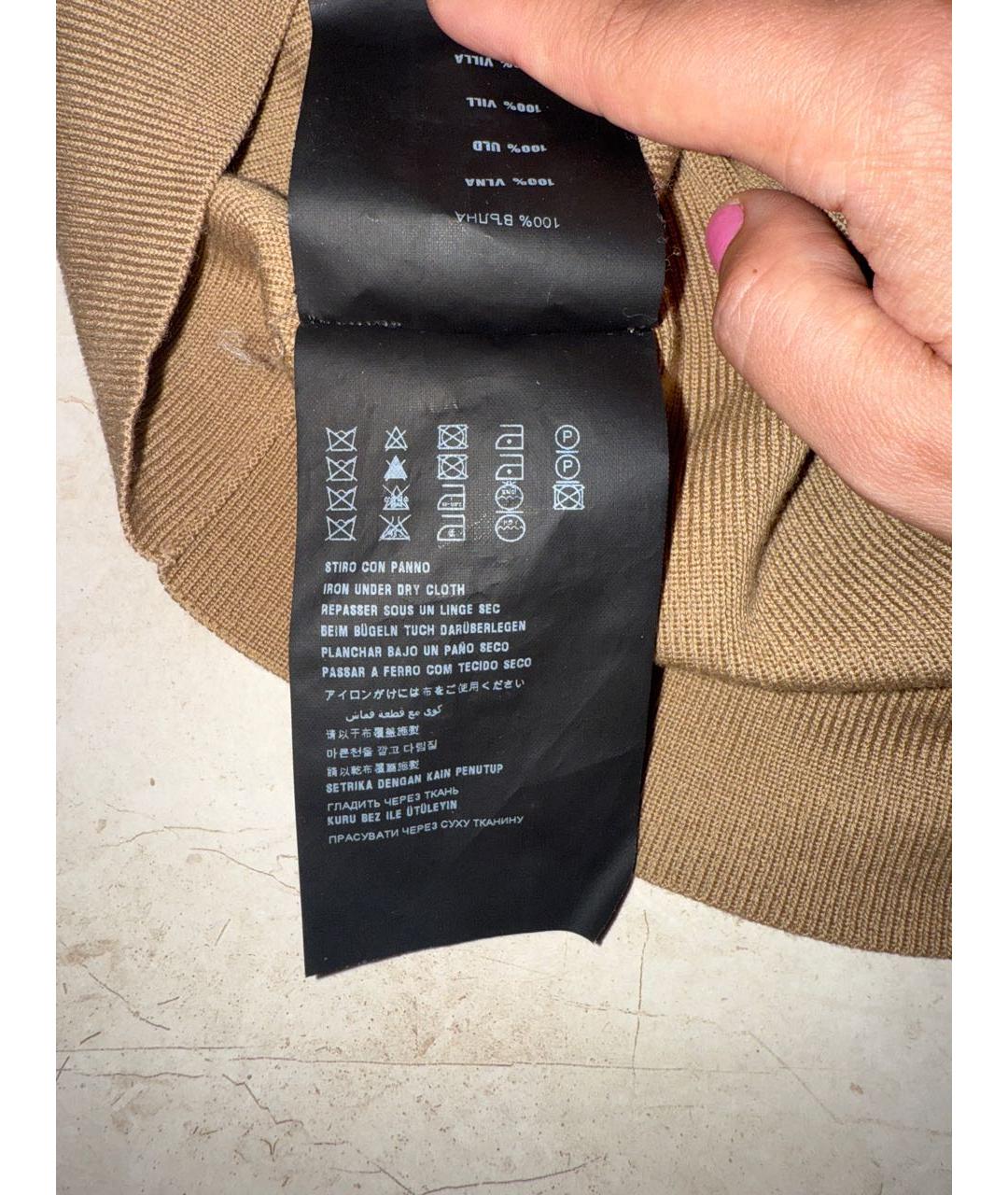 PRADA Бежевая льняная майка, фото 6