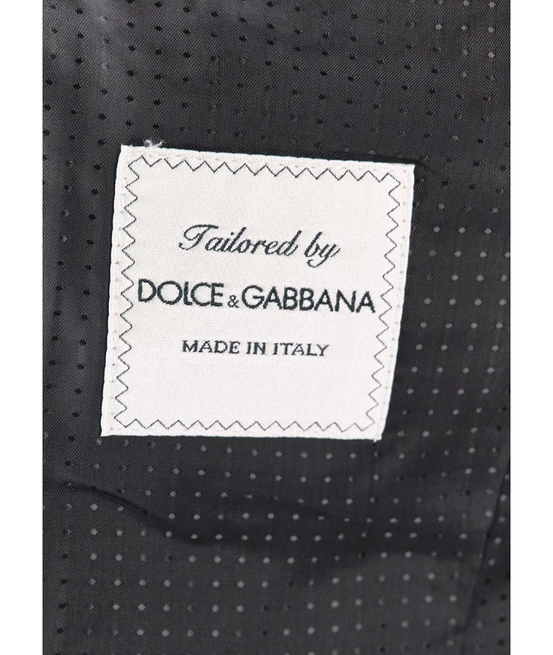 DOLCE&GABBANA Черный повседневный костюм, фото 4