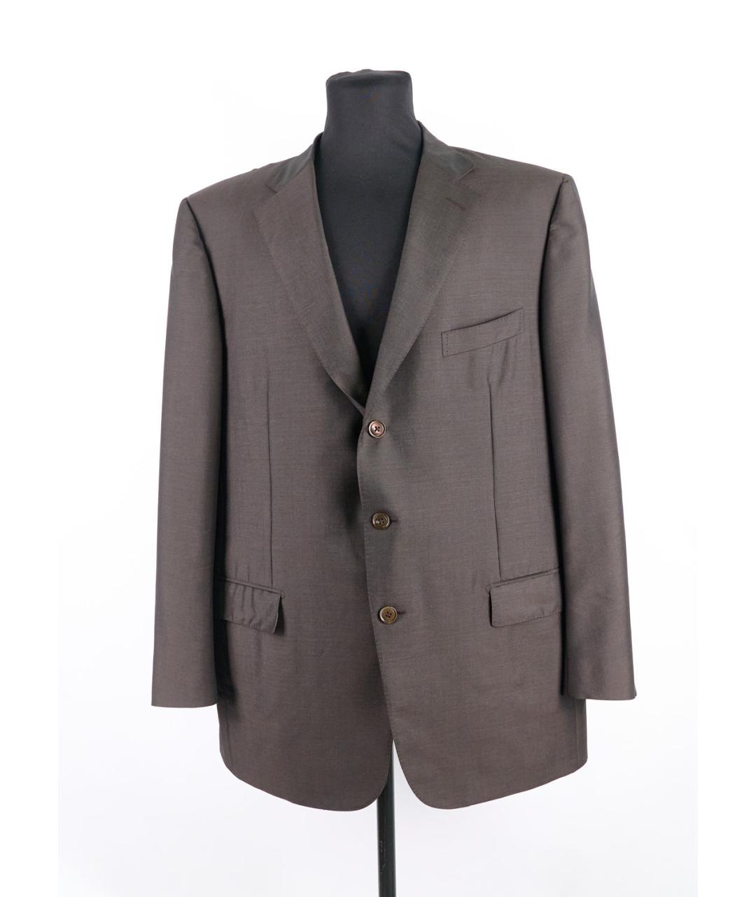 ERMENEGILDO ZEGNA XXX Черный классический костюм, фото 2