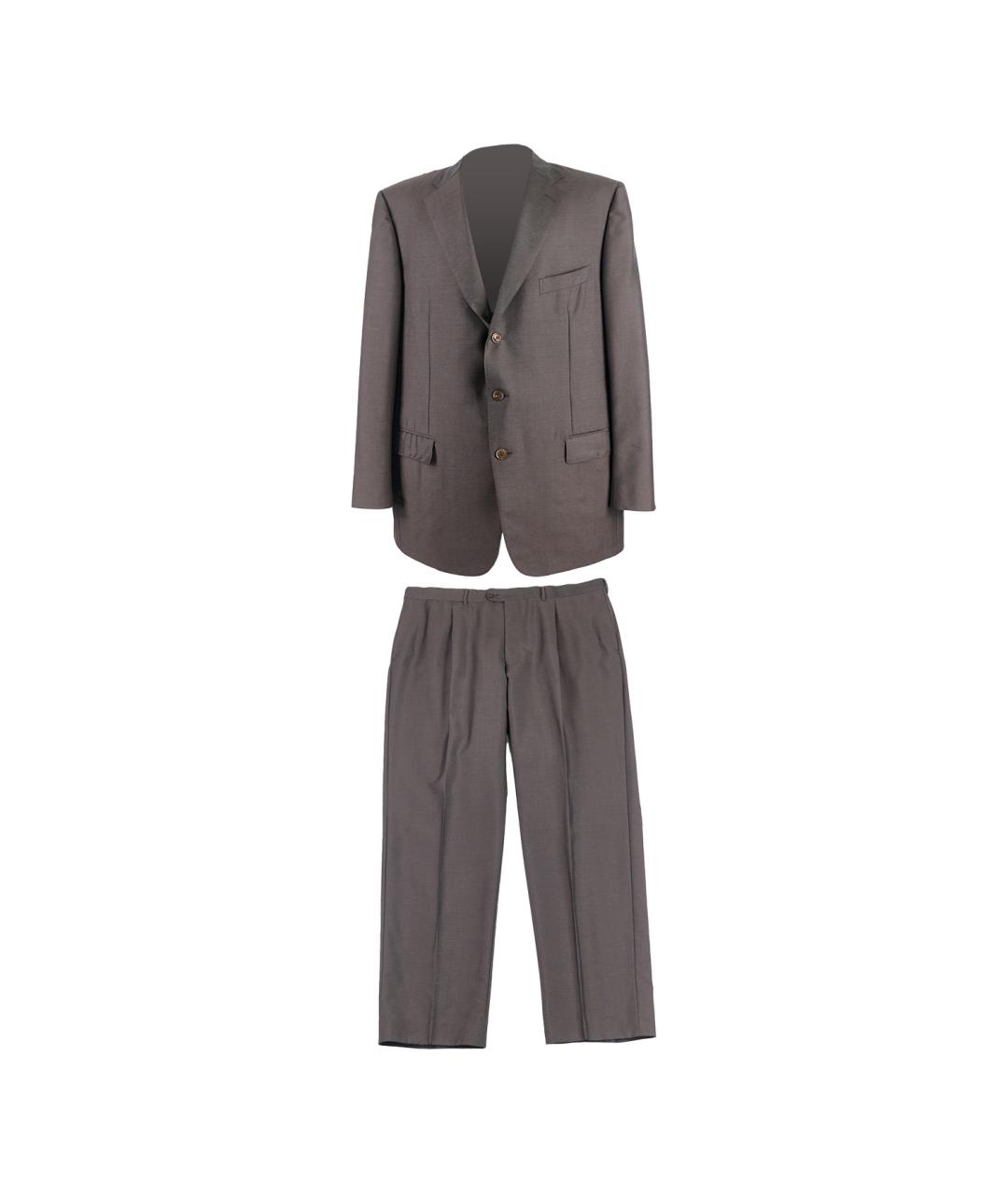 ERMENEGILDO ZEGNA XXX Черный классический костюм, фото 1