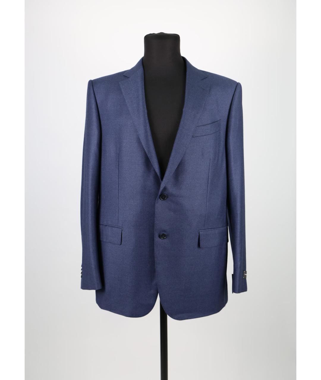 ERMENEGILDO ZEGNA XXX Синий классический костюм, фото 2