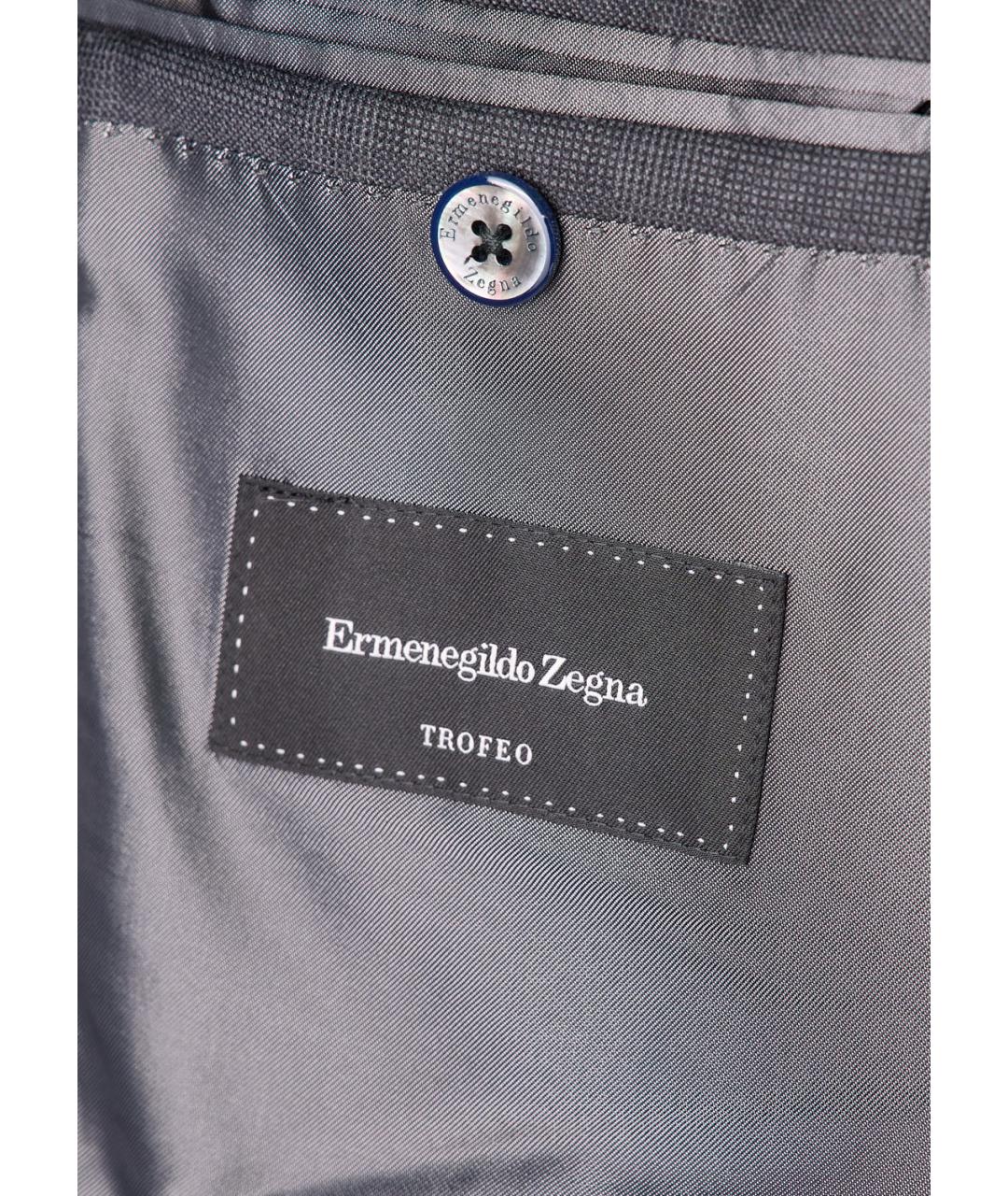 ERMENEGILDO ZEGNA XXX Серый классический костюм, фото 4
