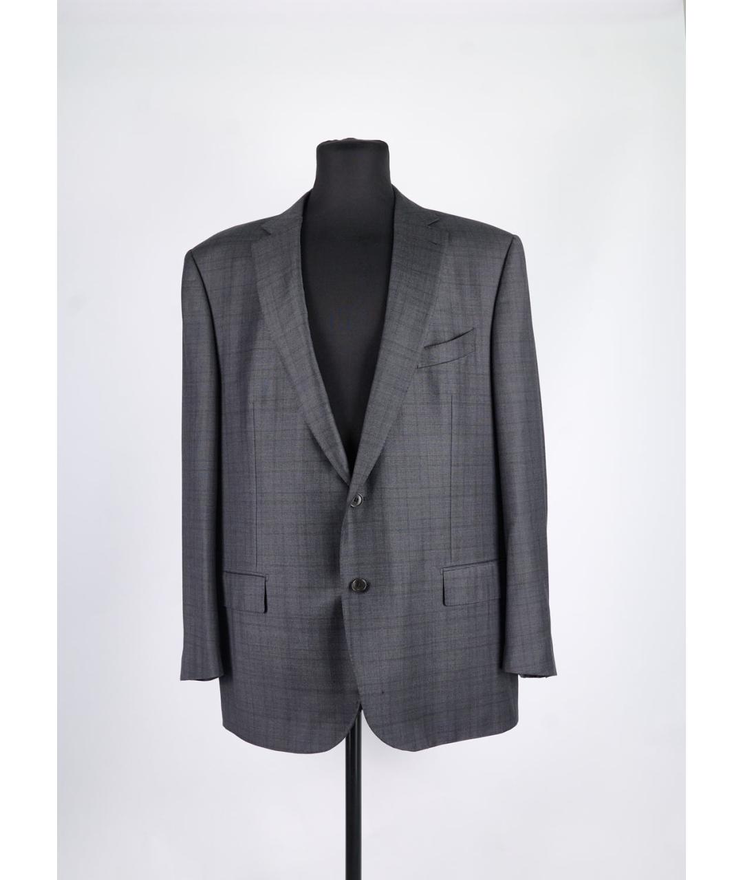 ERMENEGILDO ZEGNA XXX Серый классический костюм, фото 2