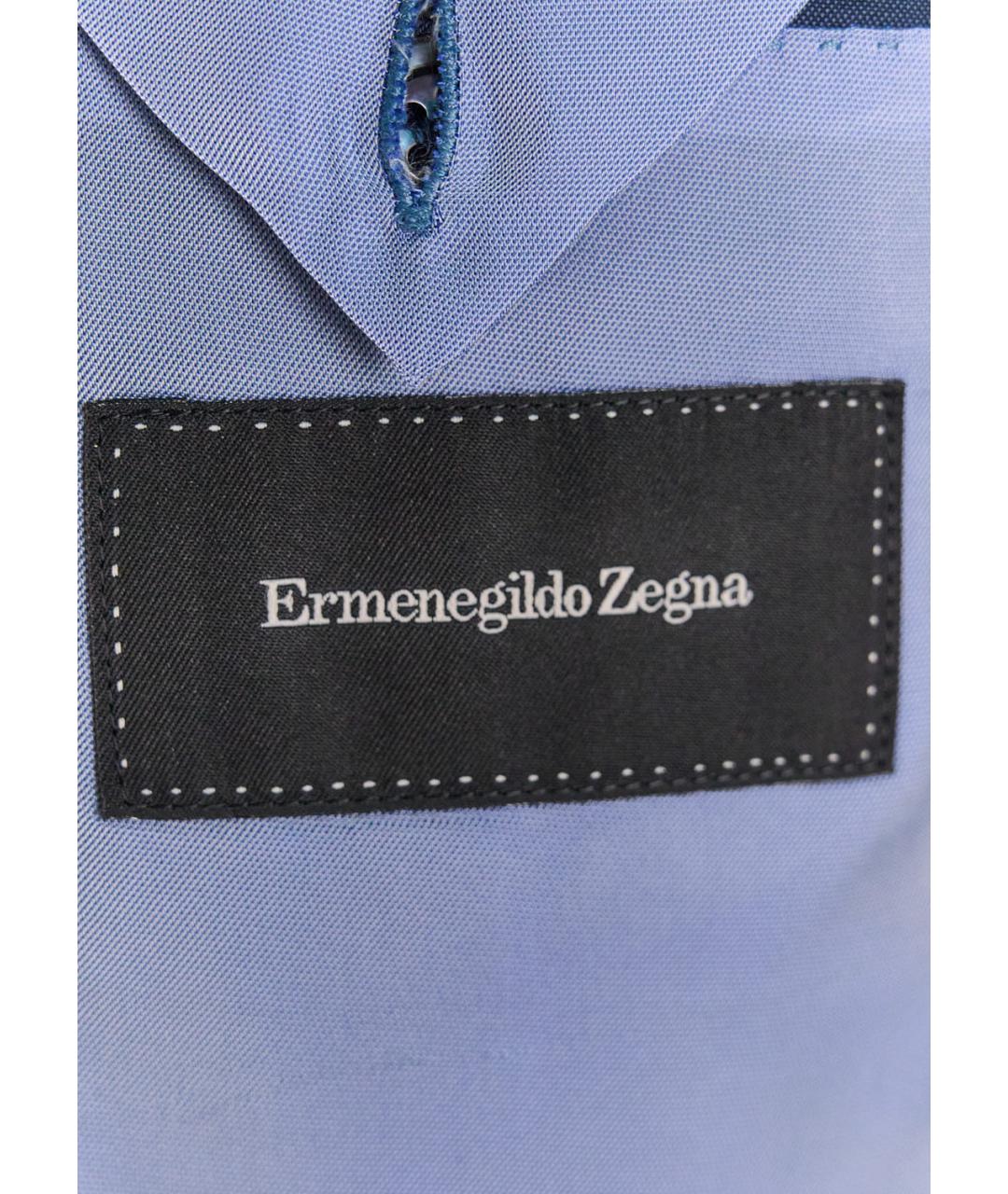 ERMENEGILDO ZEGNA XXX Синий классический костюм, фото 8