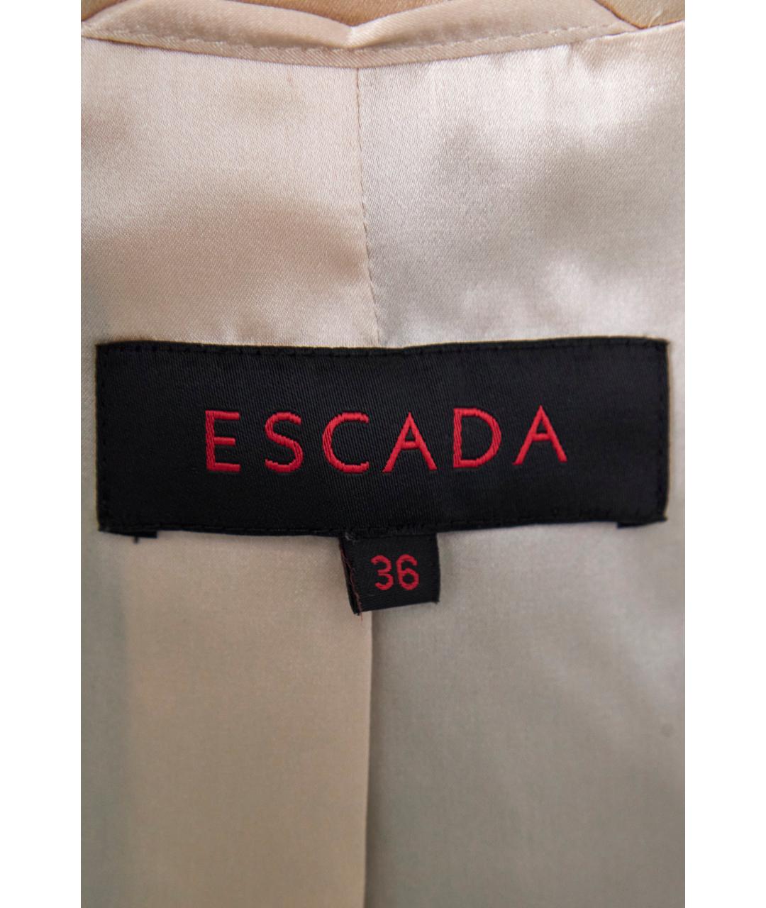 ESCADA Черный шелковый костюм с брюками, фото 4