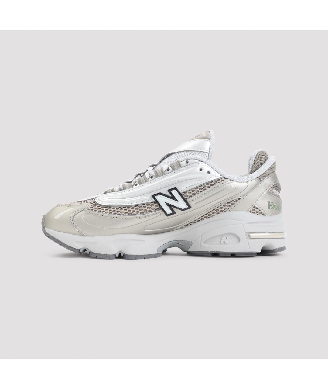 NEW BALANCE Серебряные низкие кроссовки / кеды, фото 2