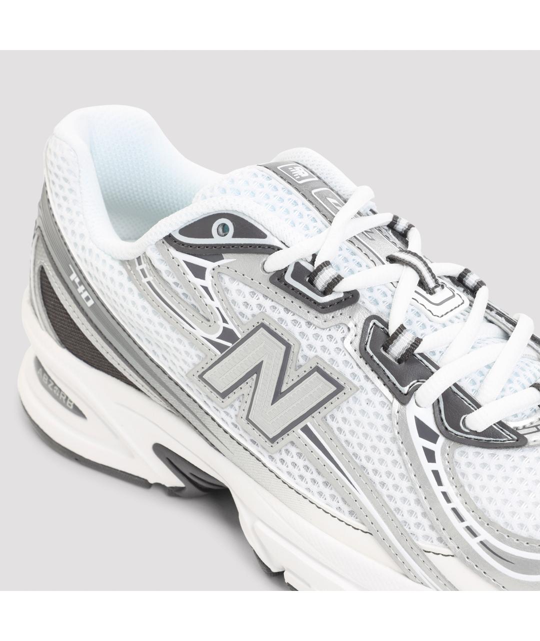 NEW BALANCE Серебряные низкие кроссовки / кеды, фото 4