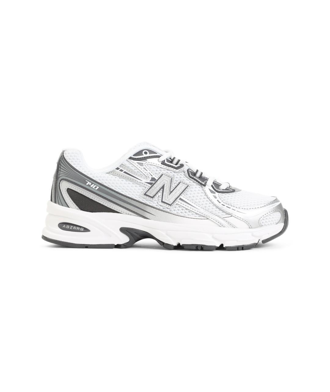 NEW BALANCE Серебряные низкие кроссовки / кеды, фото 1