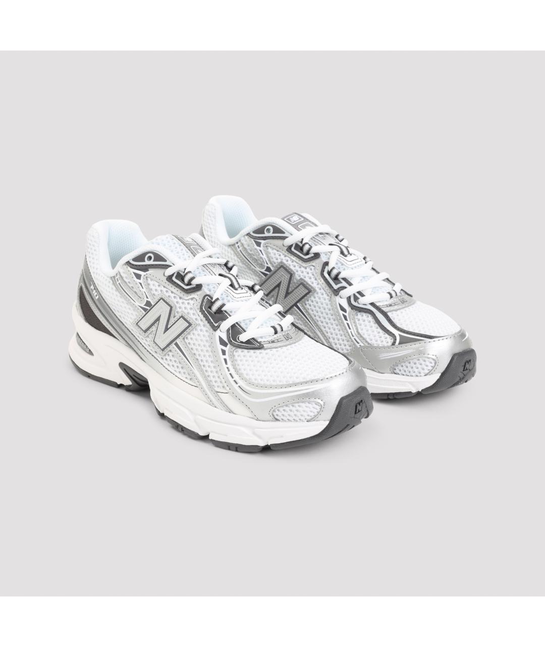 NEW BALANCE Серебряные низкие кроссовки / кеды, фото 3