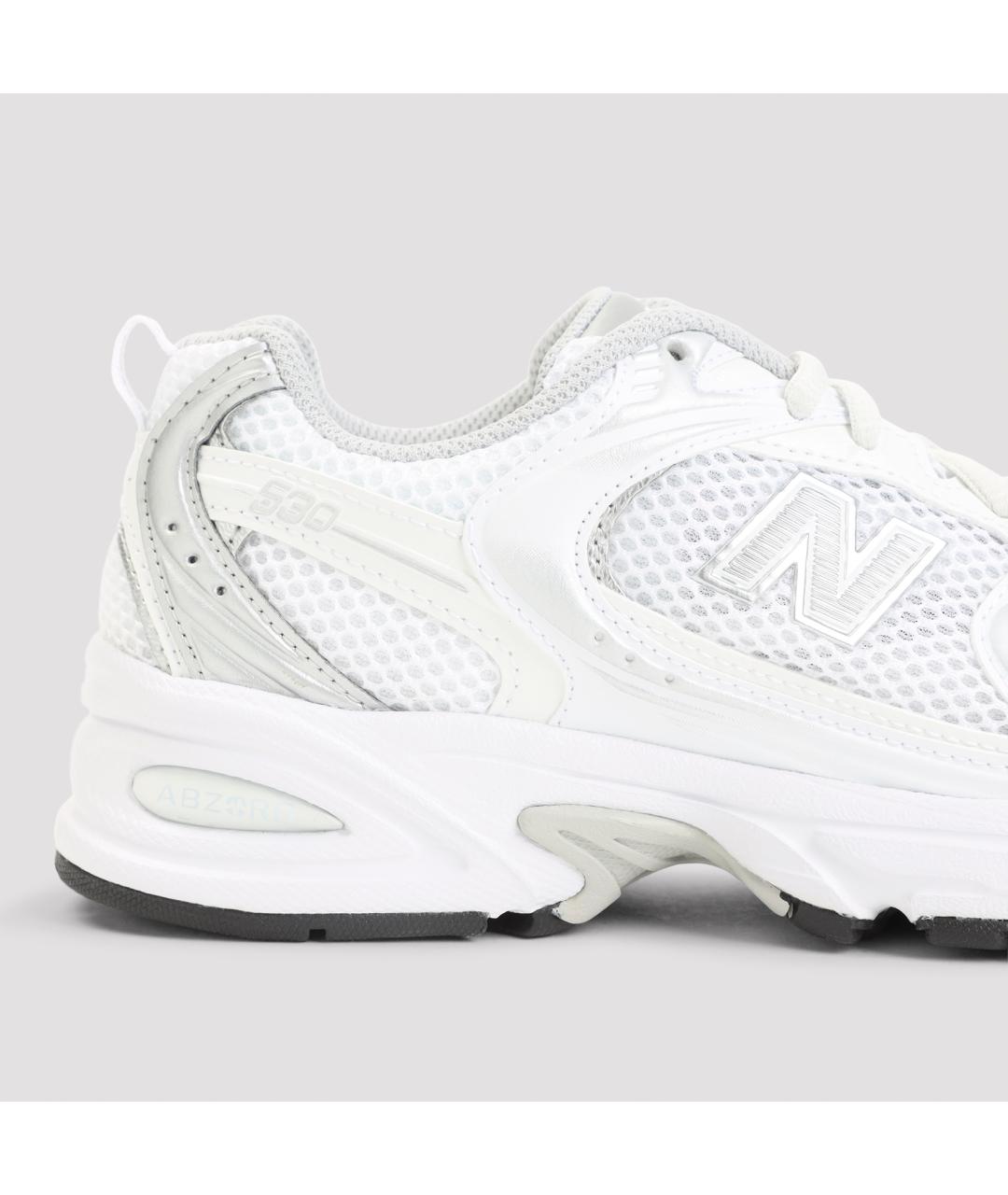 NEW BALANCE Белые кроссовки, фото 4