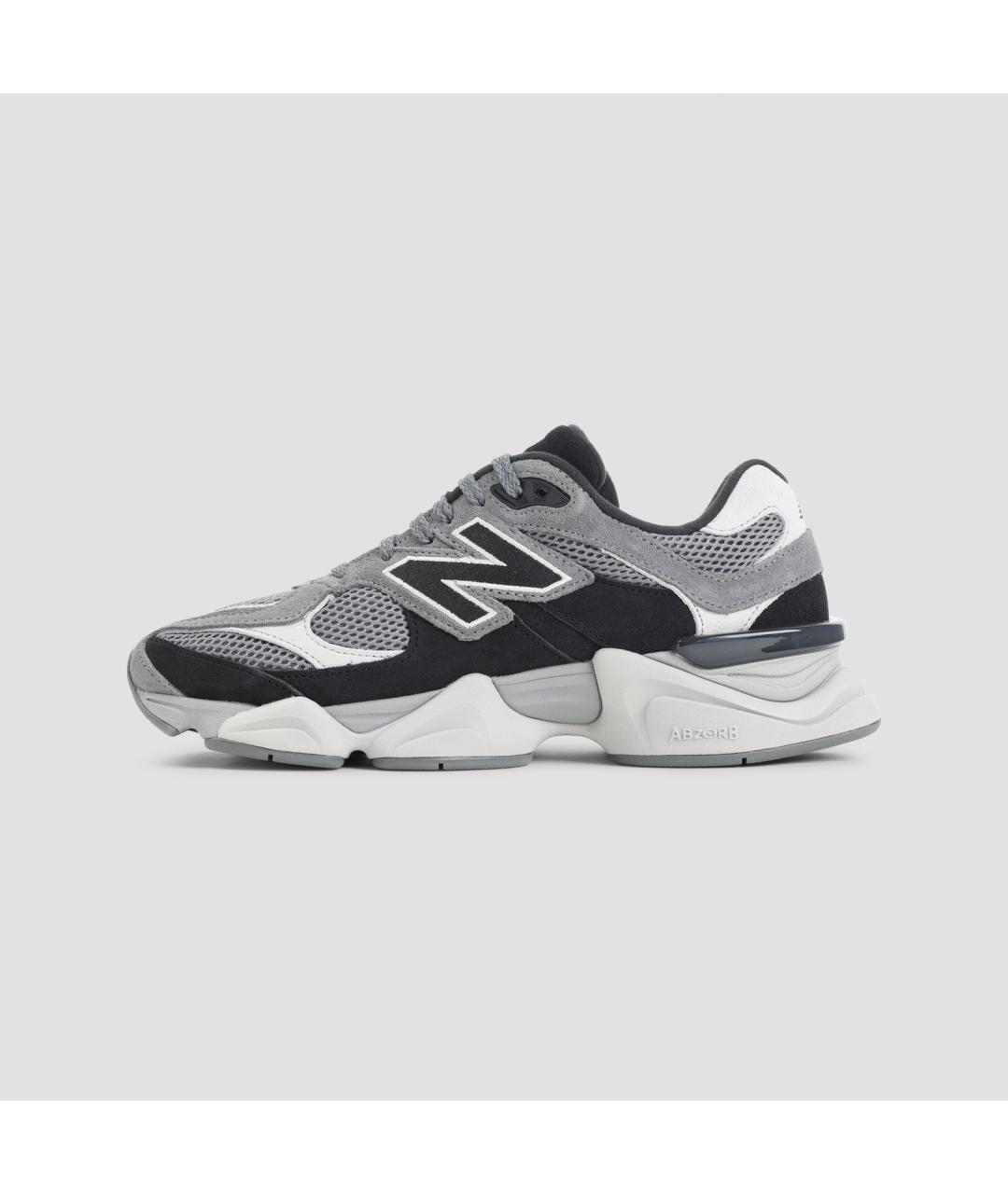 NEW BALANCE Антрацитовые низкие кроссовки / кеды, фото 2