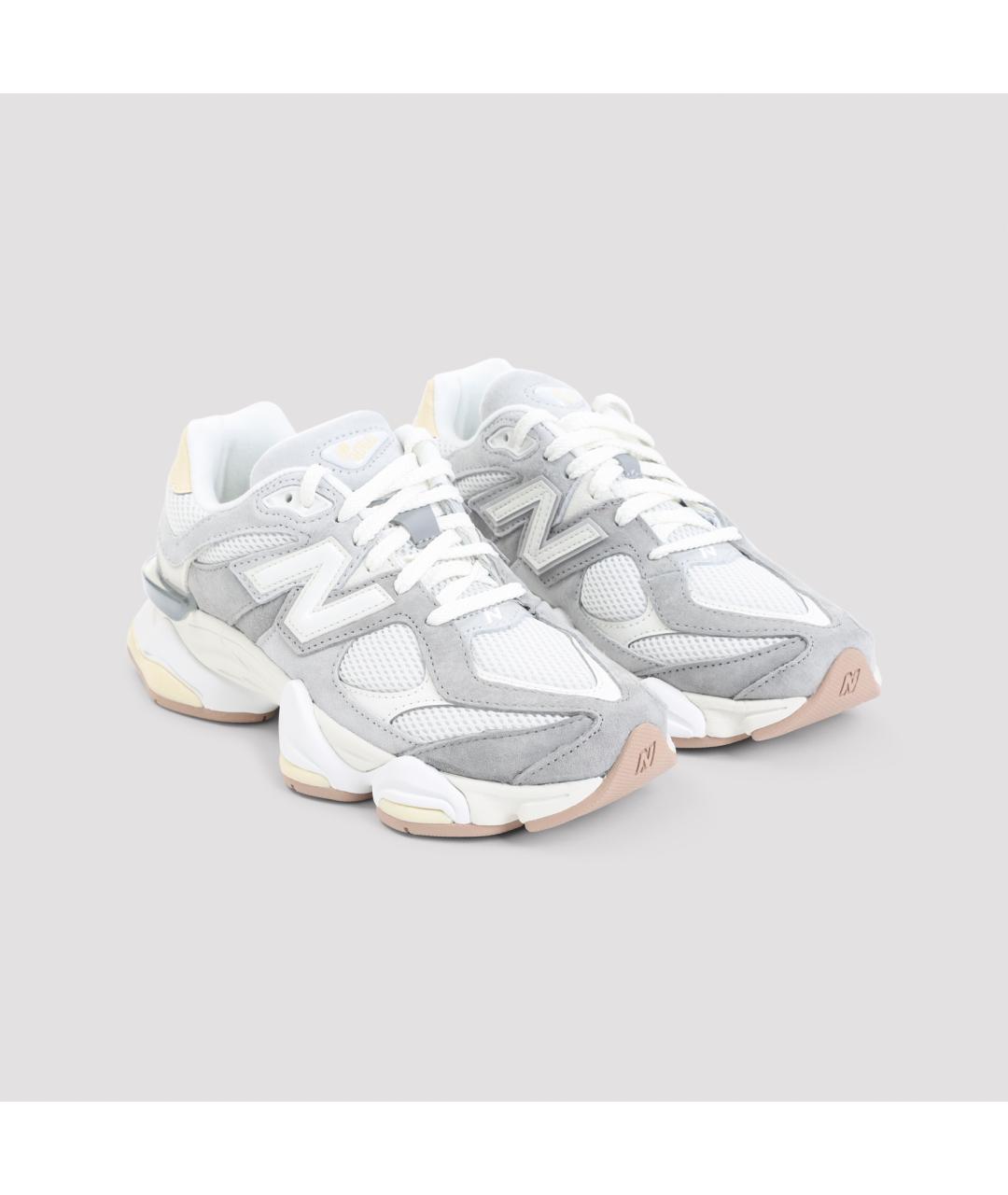 NEW BALANCE Серые низкие кроссовки / кеды, фото 3