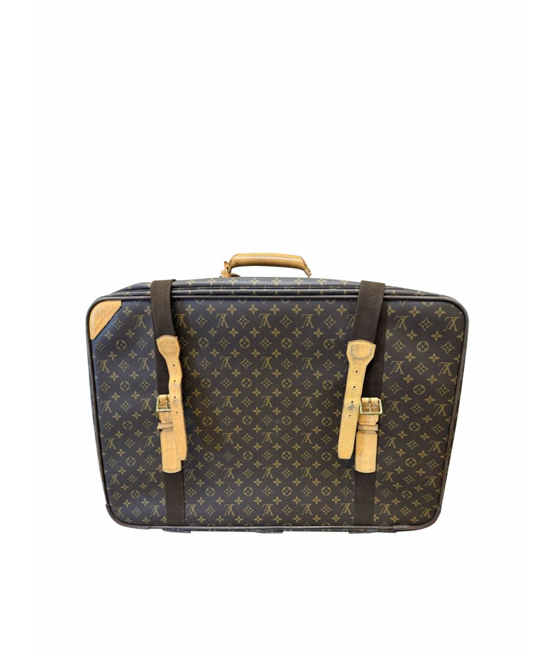 LOUIS VUITTON Коричневый чемодан, фото 1