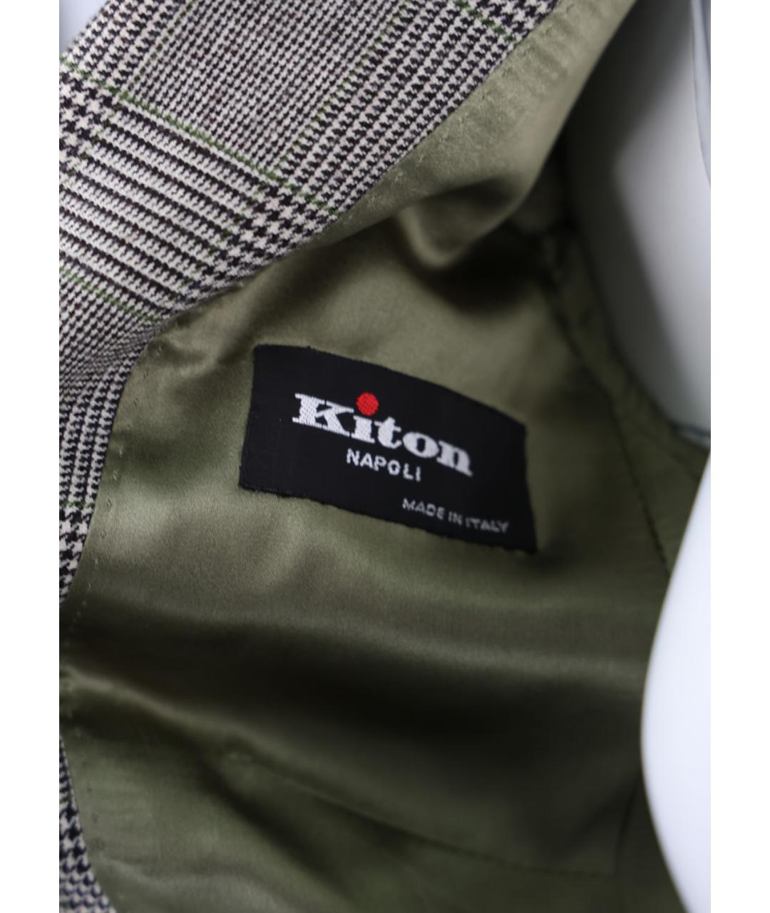 KITON Мульти шерстяной костюм с брюками, фото 4