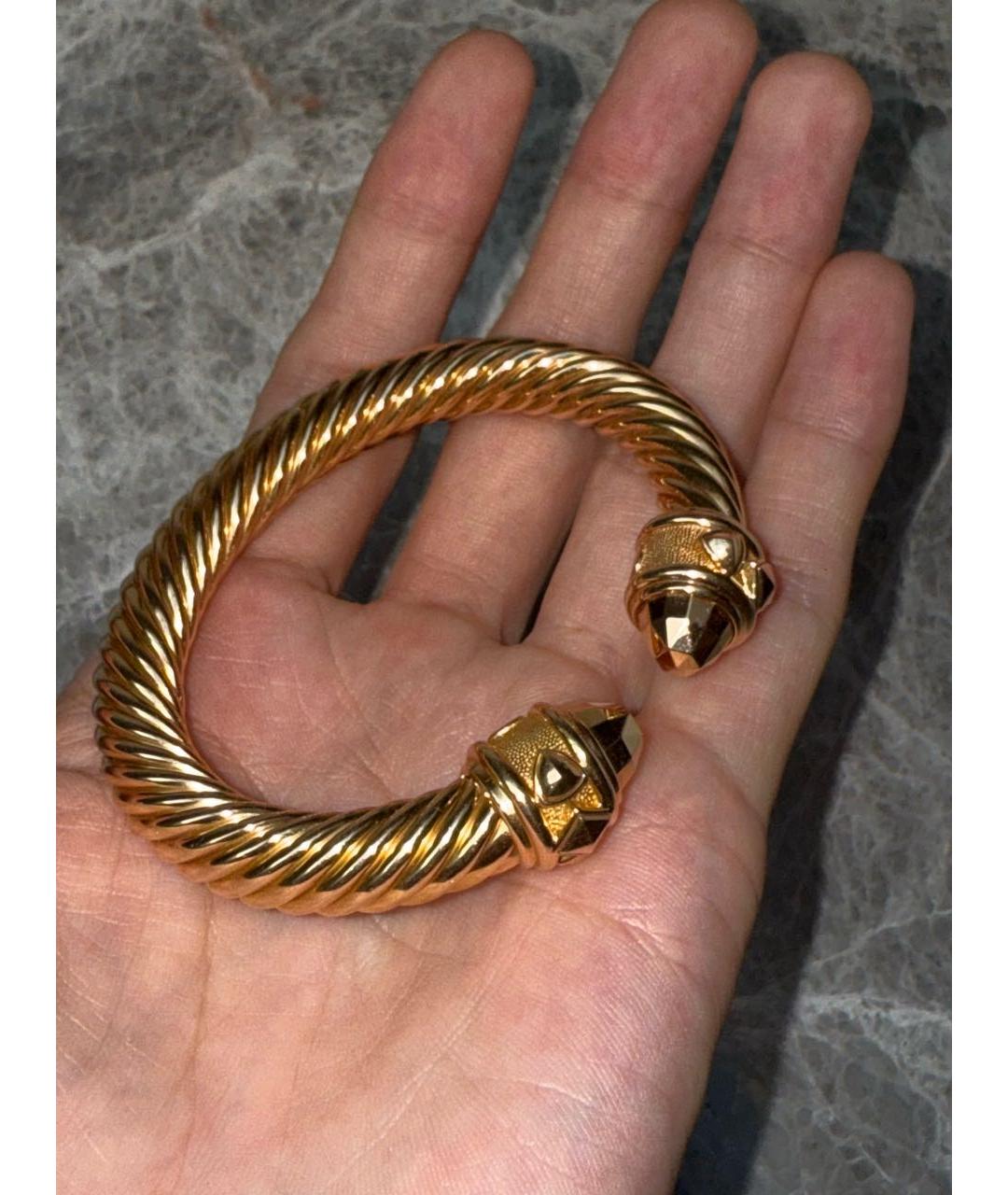 David Yurman Золотой браслет из желтого золота, фото 2