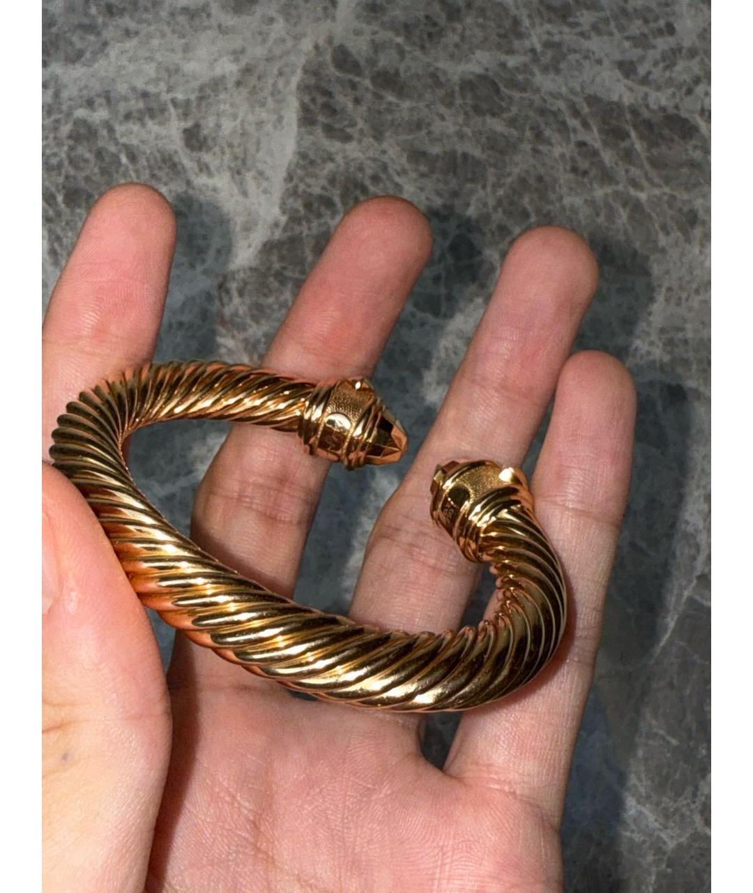 David Yurman Золотой браслет из желтого золота, фото 4