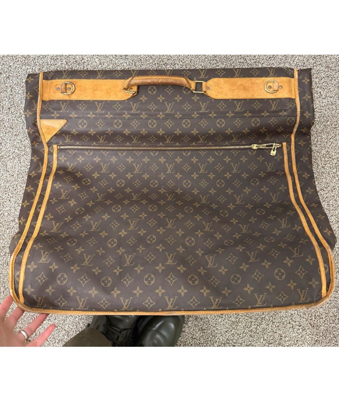 LOUIS VUITTON Коричневая дорожная/спортивная сумка, фото 2
