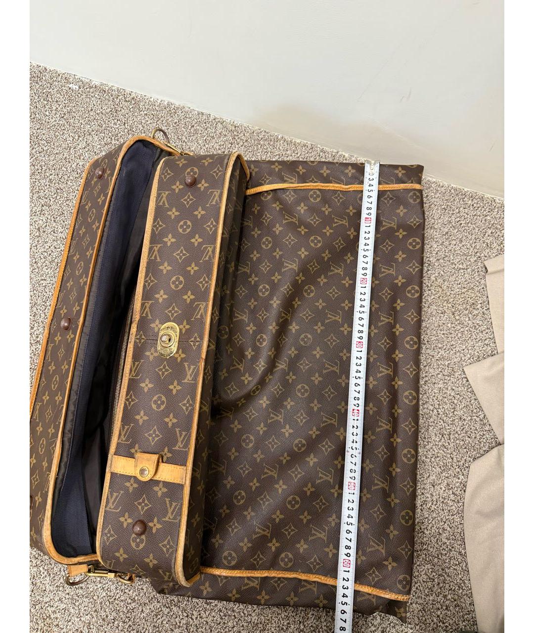 LOUIS VUITTON Коричневая дорожная/спортивная сумка, фото 5