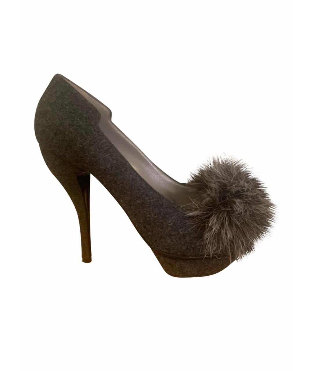 NINA RICCI Серые туфли, фото 1