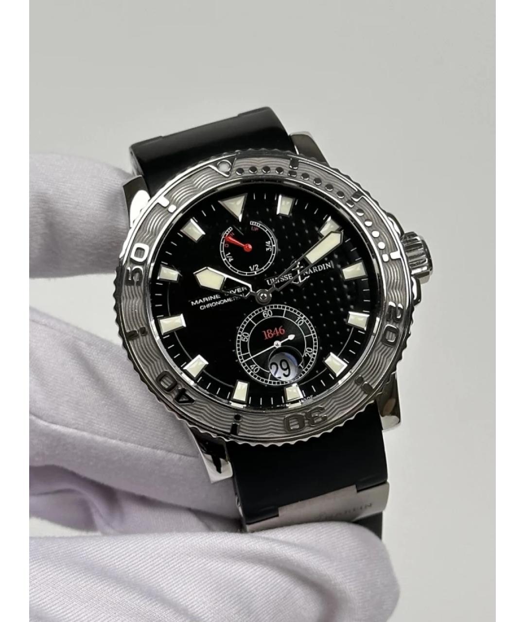 Ulysse Nardin Черные часы, фото 4